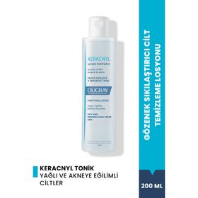 Ducray Keracnyl Yağlı ve Akneye Eğilimli Ciltler İçin 200 ml Tonik