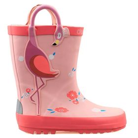 Dudino 25A336 Loly Flamingo Pembe Çocuk Yağmur Çizmesi