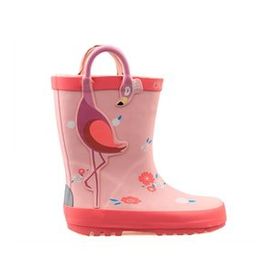 Dudino 25A336 Loly Flamingo Pembe Çocuk Yağmur Çizmesi