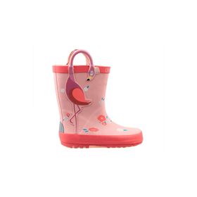 Dudino 25A336 Loly Flamingo Pembe Çocuk Yağmur Çizmesi