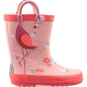 Dudino 25A336 Loly Flamingo Pembe Çocuk Yağmur Çizmesi
