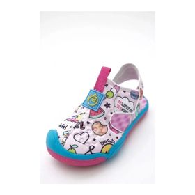 Dudino 2C85C407 Pop Queen Desenli Kız Çocuk Sandalet