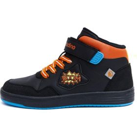 Dudino 2W81C322 Joker Boom Çocuk Siyah Spor Ayakkabı