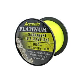 Duel 0.38 1000 m Platinum Tournamen Igfa Classline Sarı Olta Misinası