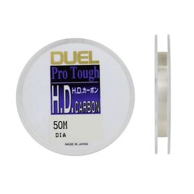 Duel Pro Tough H.D.Flourocarbon 0,08 mm 50 mt, Şeffaf Misina