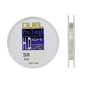 Duel Pro Tough H.D.Flourocarbon 0,08 mm 50 mt, Şeffaf Misina