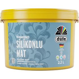 Düfa 2.2 lt Diamond Silikonlu İpek Mat Beyaz İç Cephe Duvar Boyası