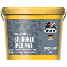 Düfa 2.5 lt Diamond Silikonlu İpek Mat Beyaz İç Cephe Duvar Boyası