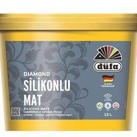 Düfa 2.5 lt Diamond Silikonlu İpek Mat Beyaz İç Cephe Duvar Boyası