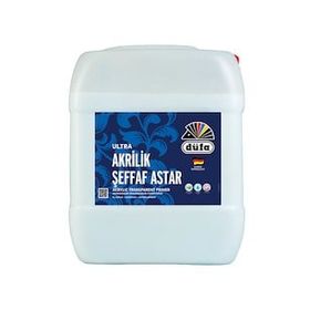 Düfa 20 lt Bidon İç Cephe Akrilik Şeffaf Astar