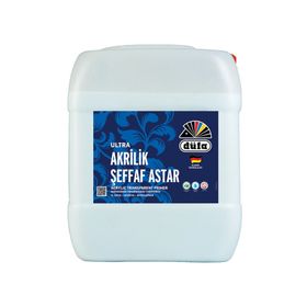 Düfa 20 lt Bidon İç Cephe Akrilik Şeffaf Astar