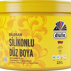 Düfa 3753 Soft Yeşil 2.5 lt Silikonlu Düz Dış Cephe Duvar Boyası