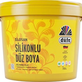 Düfa 3753 Soft Yeşil 7.5 lt Silikonlu Düz Dış Cephe Duvar Boyası