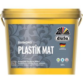 Düfa 6 lt Diamond Plastik Mat Beyaz İç Cephe Duvar Boyası