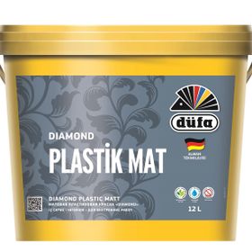Düfa 6 lt Diamond Plastik Mat Beyaz İç Cephe Duvar Boyası