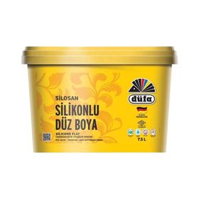 Düfa 7.5 lt Koyu Bej Silikonlu Düz Dış Cephe Duvar Boyası
