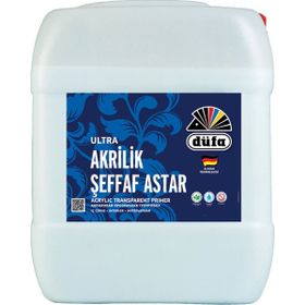 Düfa Akrilik 5 lt Şeffaf Astar