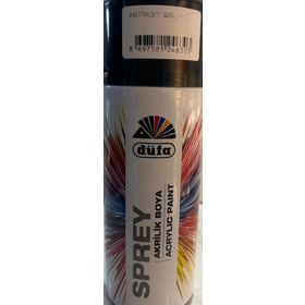 Düfa Antrasit Gri 400 ml Akrilik Sprey Boya