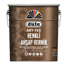 Düfa ART-TEX 15 lt Renkli Ahşap Verniği