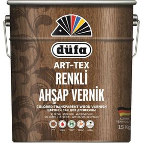 Düfa ART-TEX 15 lt Renkli Ahşap Verniği