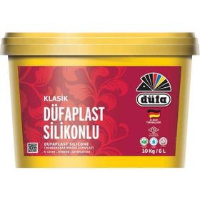 Düfa Klasik Düfaplast 6029 Küflü Yeşil 6 lt Silikonlu İç Cephe Duvar Boyası