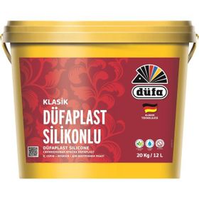 Düfa Klasik Düfaplast Kış Beyazı 12 lt Silikonlu İç Cephe Duvar Boyası