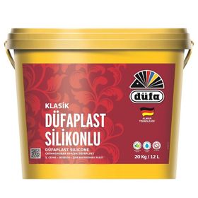 Düfa Klasik Düfaplast Kış Beyazı 12 lt Silikonlu İç Cephe Duvar Boyası