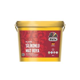 Düfa Klasik Silikonlu Mat 15 lt Ferah Gri İç Cephe Duvar Boyası