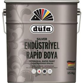Düfa Rapid Mat Ral 9011 Siyah 15 kg Endüstriyel Boya