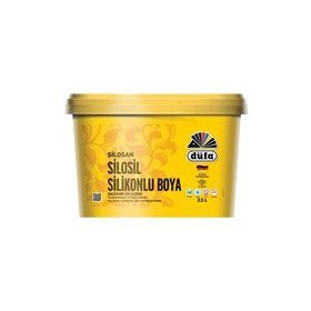 Düfa Silosil Silikonlu 2.5 lt Koyu Krem Dış Cephe Duvar Boyası
