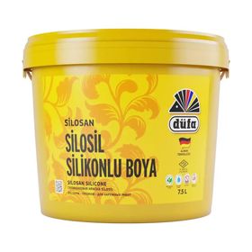 Düfa Silosil Silikonlu 7.5 lt Sütlü Kahve Dış Cephe Duvar Boyası