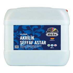 Düfa Ultra Akrilik 20 lt Şeffaf Astar
