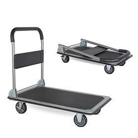 Duffmart PR2190 Pro Katlanır Platform 150 kg 4 Tekerlekli Paket Taşıma Arabası