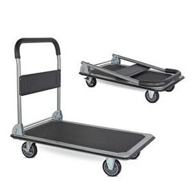 Duffmart PR2190 Pro Katlanır Platform 150 kg 4 Tekerlekli Paket Taşıma Arabası