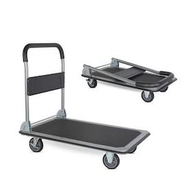Duffmart PR2330 300 kg Pro Katlanır Platform 4 Tekerlekli Paket Taşıma Arabası