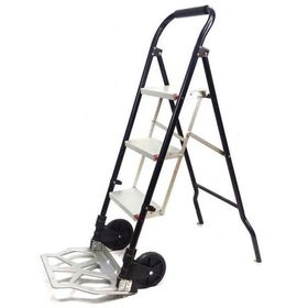 Duffmart PR2380A 80 kg Pro Merdivenli Katlanır Paket Taşıma Arabası