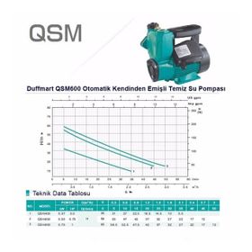 Duffmart QSM600 Su Pompası