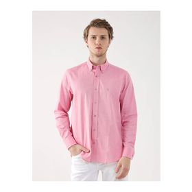 Dufy 94867 Pembe Erkek Gömlek