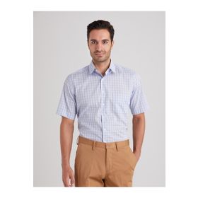 Dufy Mavı Regular Fıt Erkek Gömlek