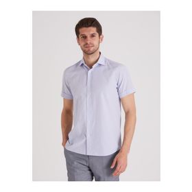 Dufy Mavı Regular Fıt Erkek Gömlek