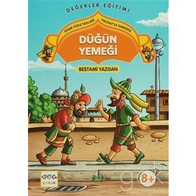 DÜĞÜN YEMEĞI GÜLER YÜZLE TATLI SÖZ HACIVATLA KARAGÖZ 2 - BESTAMI YAZGAN