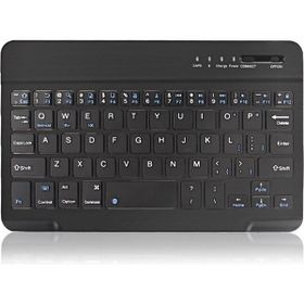 Duhaline Alcatel 1t 10 2020 Uyumlu Bluetooth Tablet Mini Slim Şarjlı Kablosuz Klavye