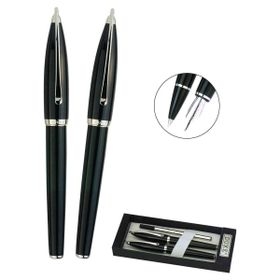 Duke KLM0042 Siyah Tükenmez Kalem + Roller Kalem