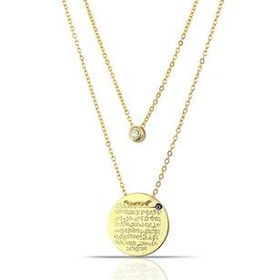 Duke Nickle DBKL1060 Kadın 2'li Zirkon Taşlı Kolye