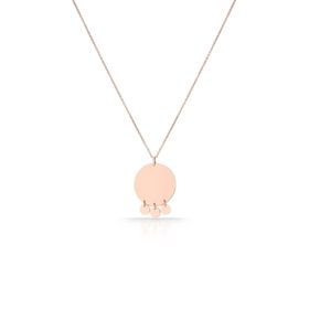 Duke Nickle RDKL2039 Pembe Kadın Kolye