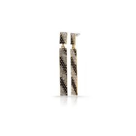 Duke Nickle RDPK5004 Zirkon Taşlı Silindir Küpe