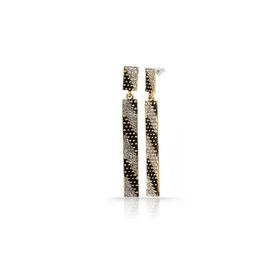 Duke Nickle RDPK5004 Zirkon Taşlı Silindir Küpe