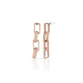 Duke Nickle RDPK5082 Rose Zincir Detaylı Küpe