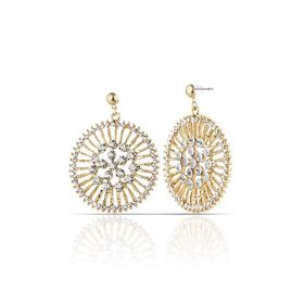 Duke Nickle RDPK5140 Zirkon Taşlı Yuvarlak Küpe