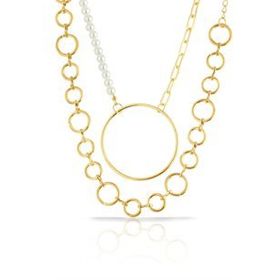 Duke Nickle XBKL20046 2'li Unisex Halka Kolye